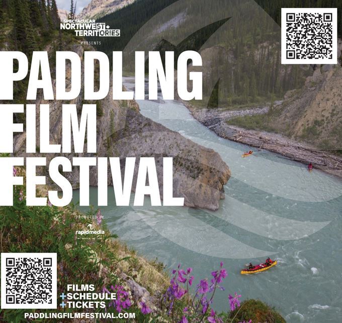 Paddling Film Festival 2024 - image of canoeists on a river