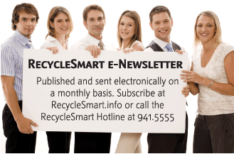 RecycleSmart e-Newsletter banner