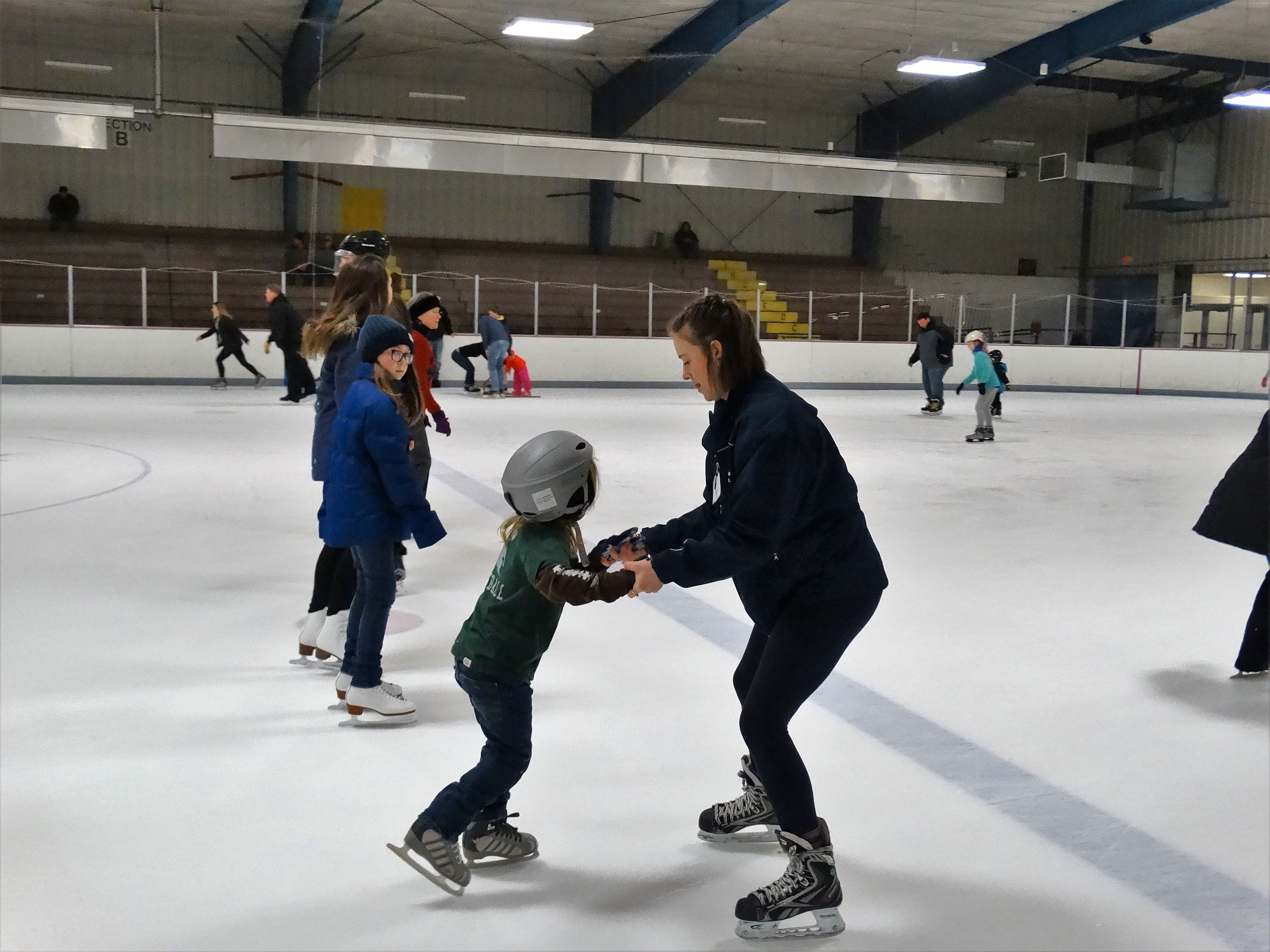 Learning Partners ice skating